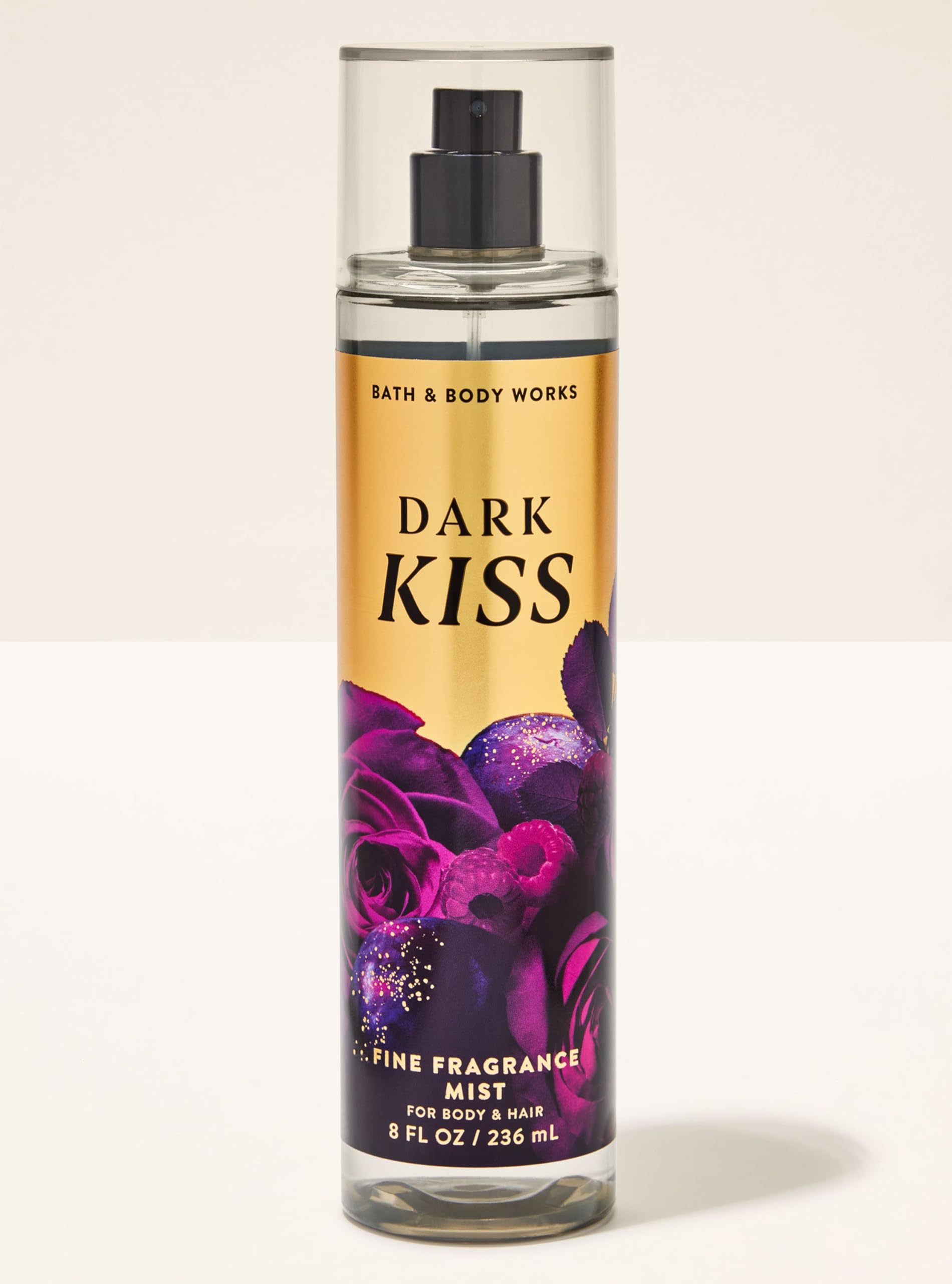 Bath & Body Works Dark Kiss Fine Fragrance Mist | For Women | Long Lasting | Light & Refreshing | Layerable Body Spray for Women | Dermatologist tested | Infused with Essential Oils | 236 ml / 8 fl oz-picture-45