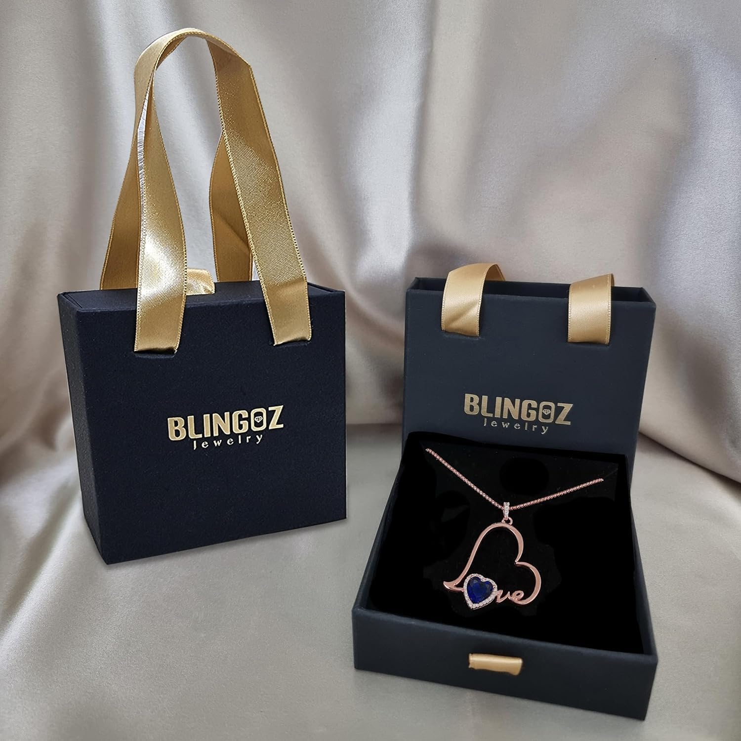 Love Heart Pendant- Infinity Heart Birthstone Necklace for Women- 18k Gold, Rose Gold Filled With 925 Sterling Silver Necklace with Amethyst Heart Pendant- 18+2 Inch Chain