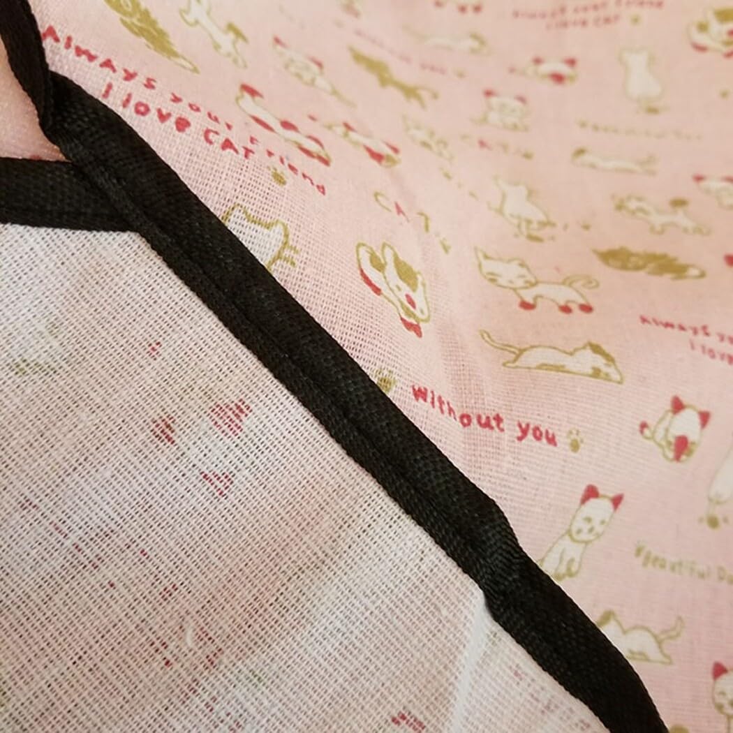 review Cute Soft Breathable Pet Hammock with Adorable Patterns – Swing Bed for Cat Cage & Kitten Hangout