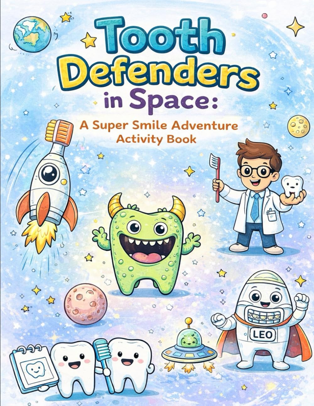 Tooth Defenders in Space: A Super Smile Adventure Activity Book