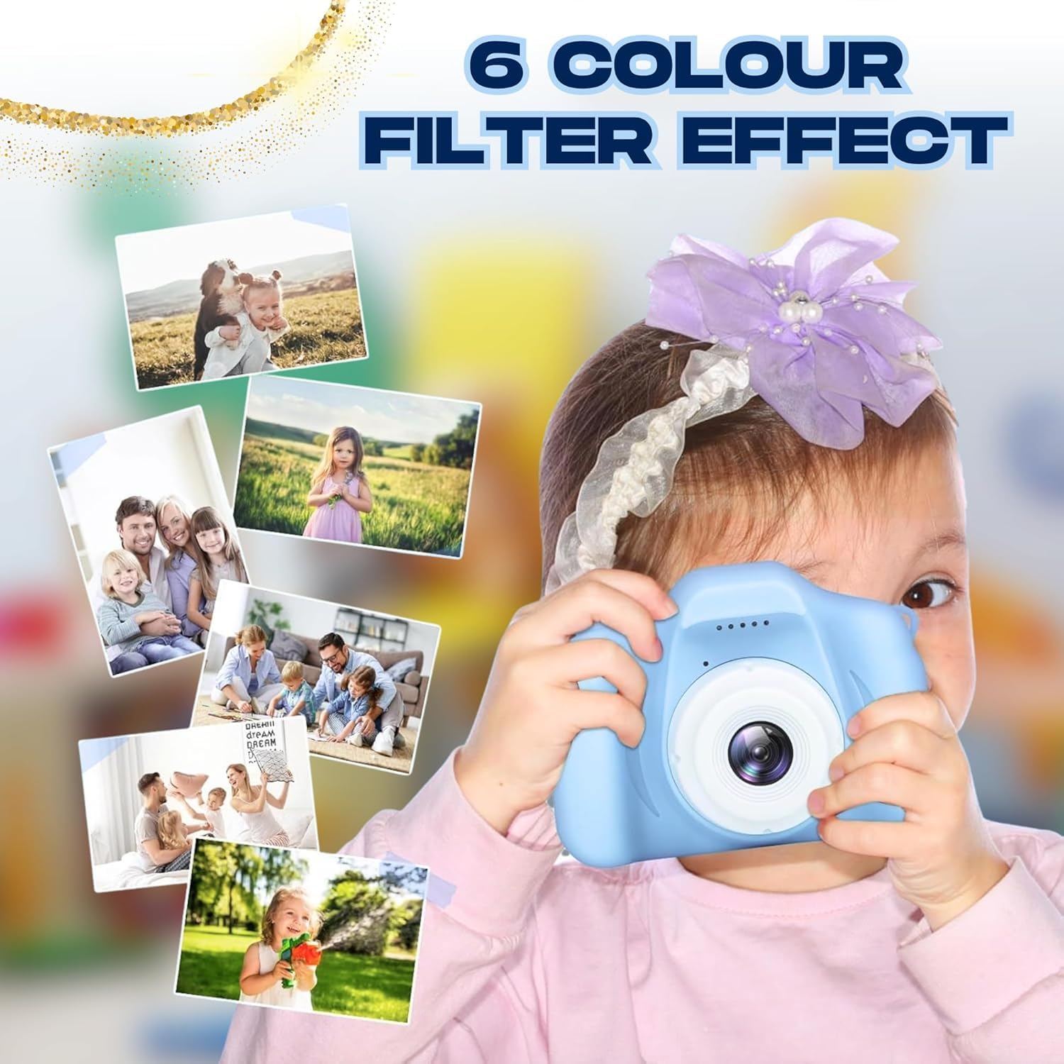 BuyLuxe Mini Camera for Boys & Girls | HD Digital Kids Camera with Video Recording, Photo Capture, Rechargeable Battery | Lightweight & Portable Toy Camera for Kids 3