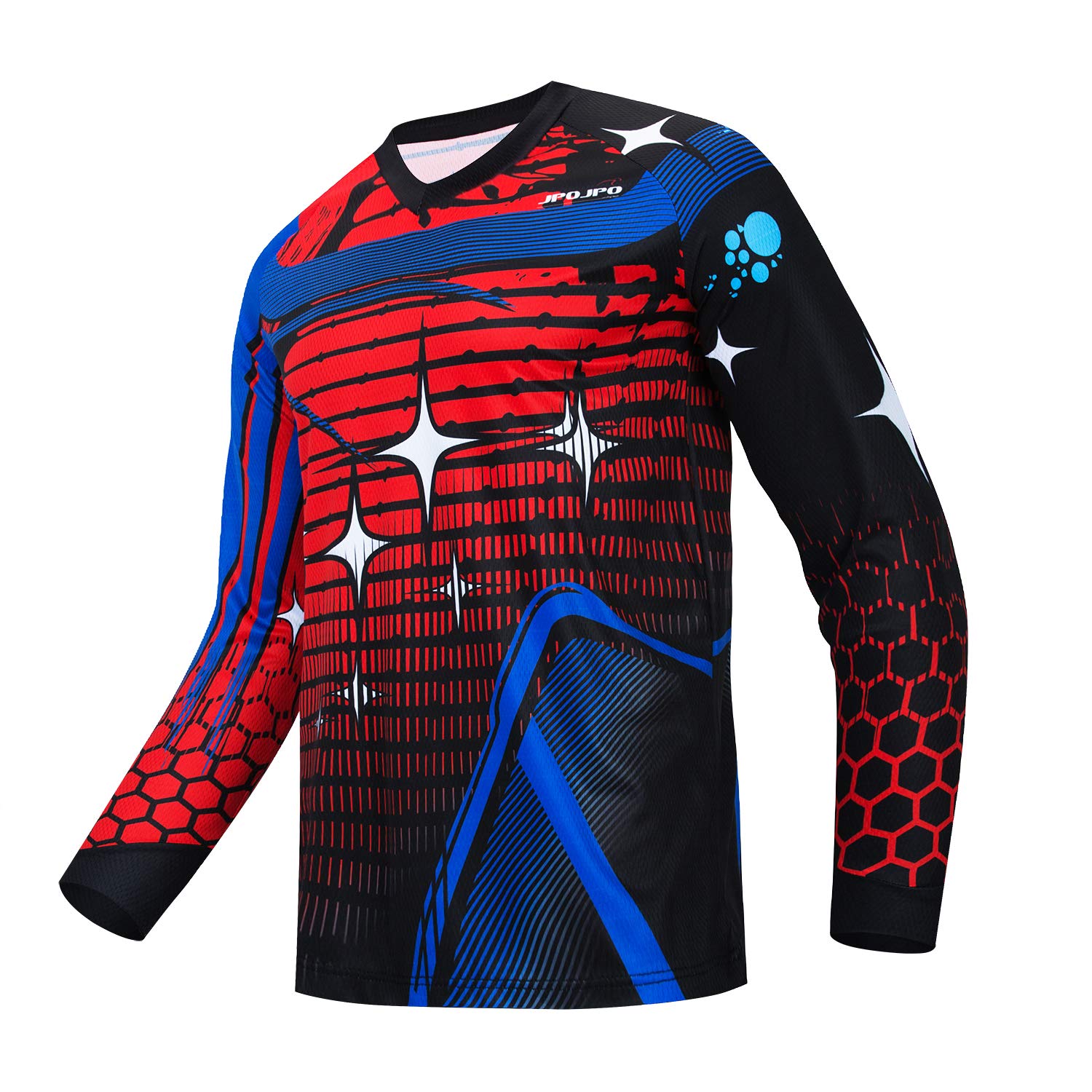 Weimostar Men's Cycling Jersey MTB T Shirt Long Sleeve Mountain Bike Motorcycle Outdoor Bicycle Clothes