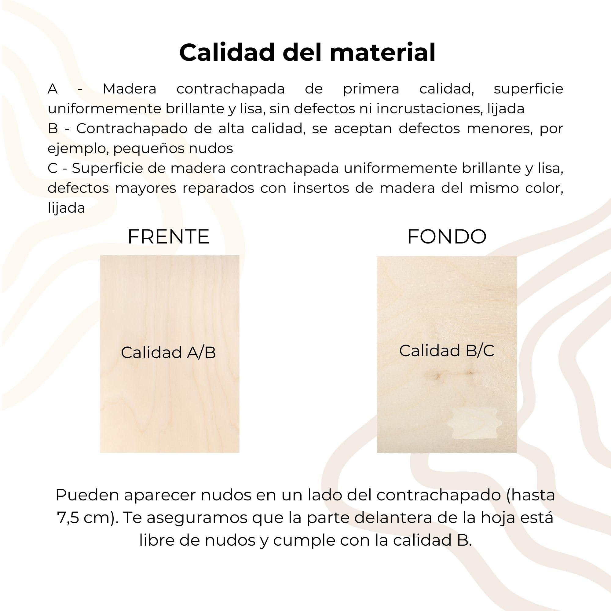 Creative Deco 10 x A3 Tablero Madera Manualidades Contrachapado | 420 x 300 x 3 mm (+/- 2mm) | Chapa Maciza Abedul Maderas para Bricolaje | Pirograbado, Corte por Laser, CNC Router, Modelado