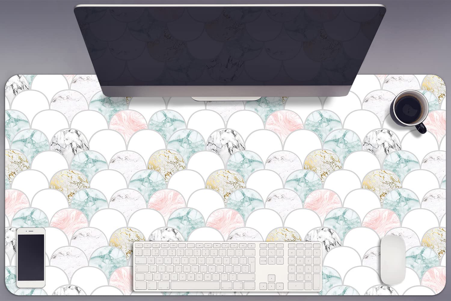 Sous-main de bureau facile à nettoyer pour protéger votre table - 8