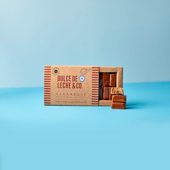 Dulce de Leche & CO. Dulce de leche Argentina premium chewable candies.- Caramel Milk Toffee - DDL&CO 120gr