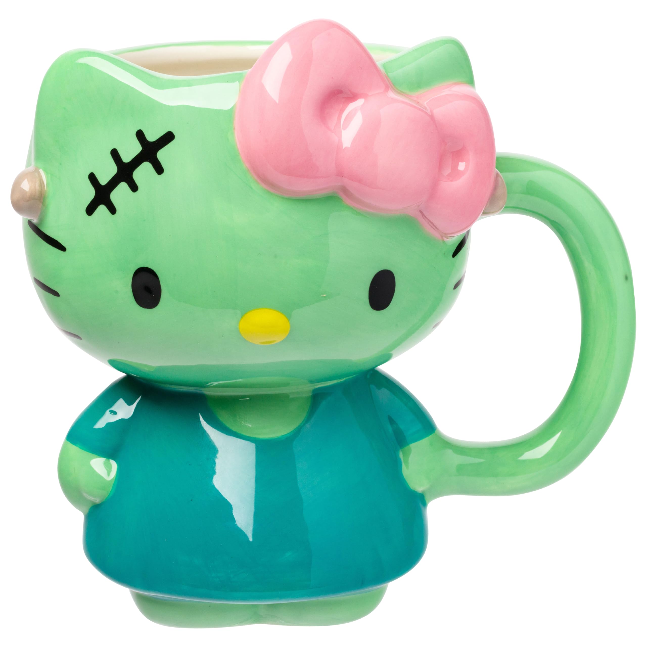 Silver Buffalo Sanrio Hello Kitty Frankenstein Mug sculpté 3D 567 g