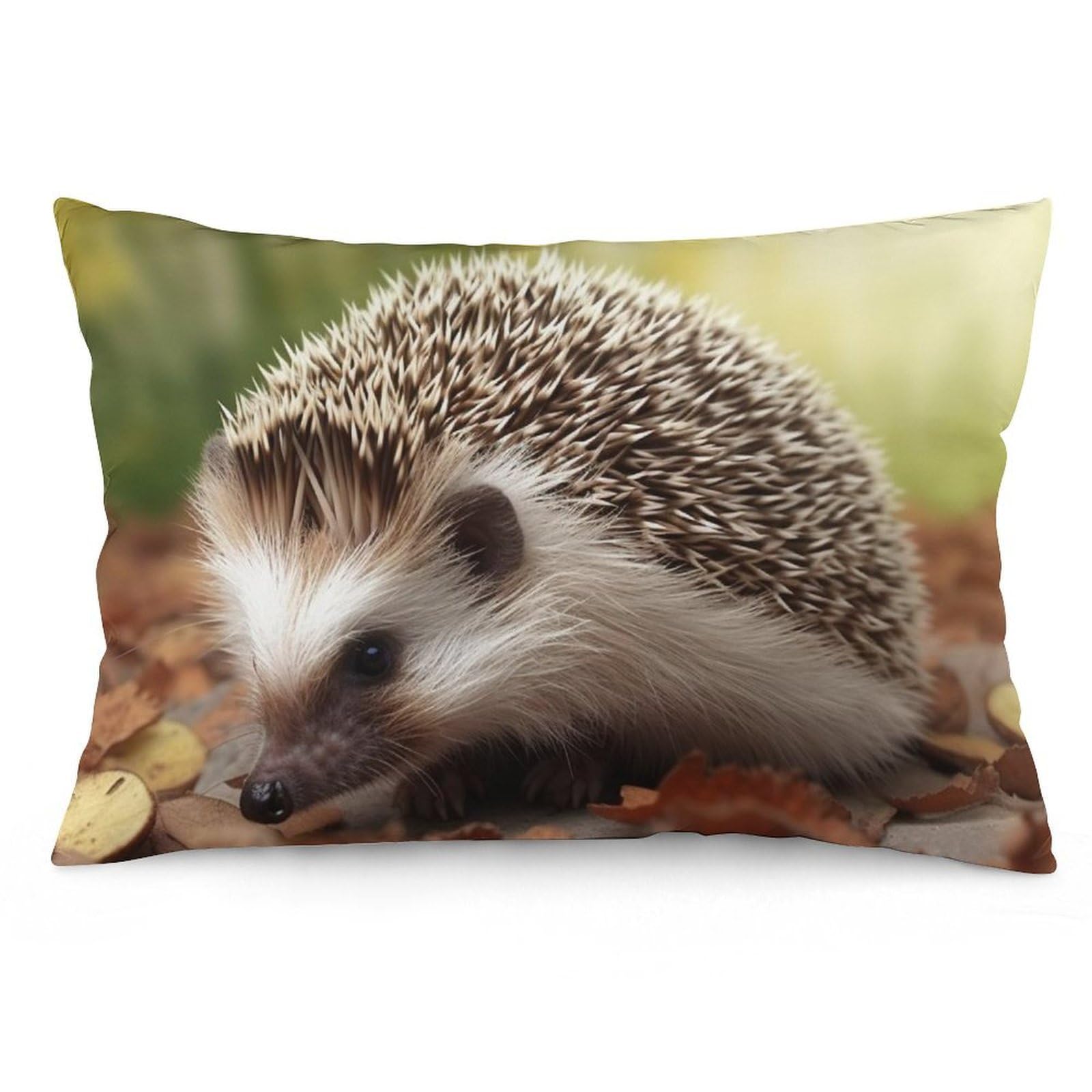 NTVOWPZO 2 Pack Decoration Throw Pillow Covers 12 "x20 Pillowcases Covers Hedgehog Pillowcases Modern Farmhouse Home Decor Sofa Cushions Covers for Couch Bed Living Room