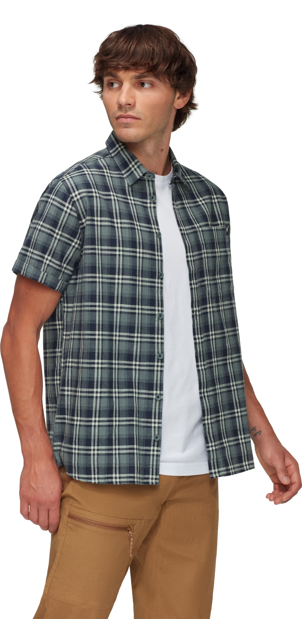 Mammut Trovat Summer Shirt Men Camiseta para Senderismo Hombre (Pack de 1)