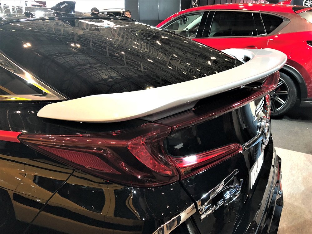 Amazon | PRIUS-PHV-ZVW52プリウスPHV用エアロリアーウイング | リア