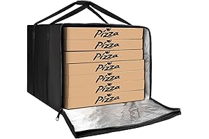 Jumbo Pizza Delivery Bag: Insulated, 24"x24"x14"