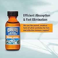 Vista 4 de Sovereign Silver Hidrosol de plata Bio-Active para apoyo inmunológico - Líquido de plata coloidal - 10 ppm, 1oz (1.0 fl oz) - Tamaño de viaje