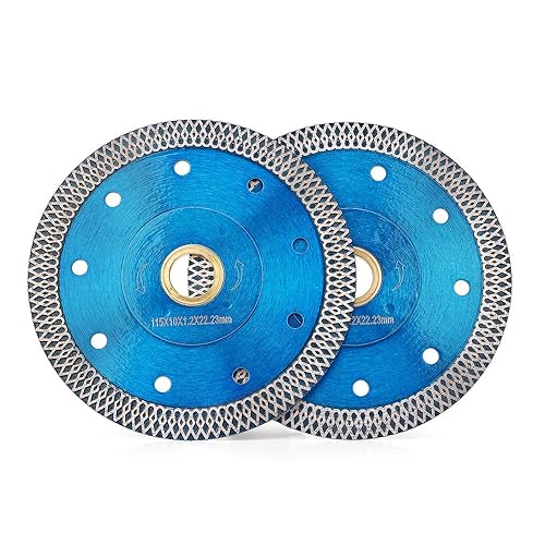 Miniatura 2 de 2 unidslote 4.5 "hoja de sierra de azulejo super fina hoja de diamante porcelana corte disco rueda para amoladora angular