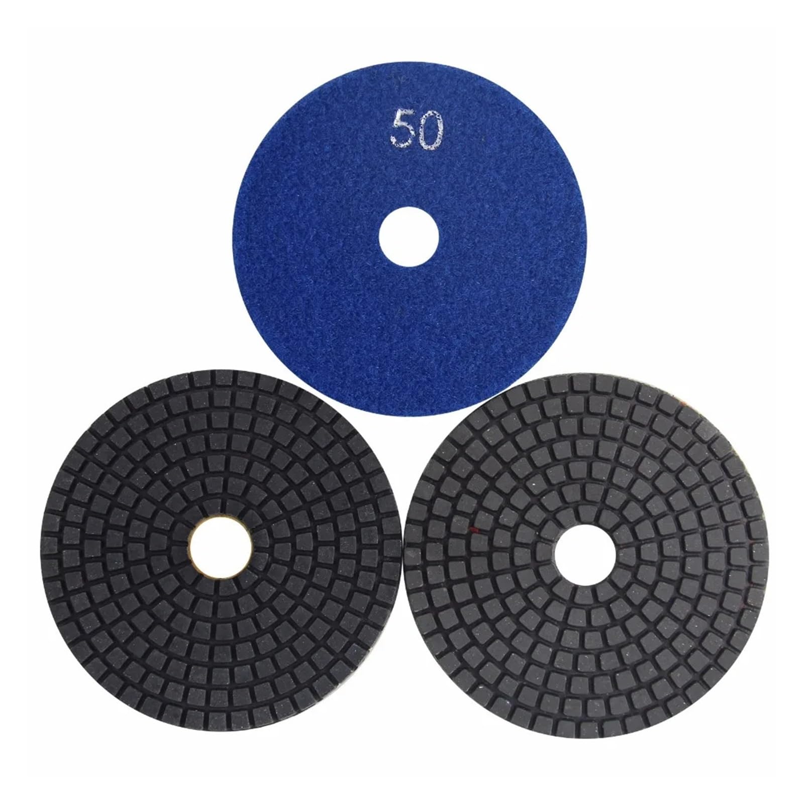 3-calowe / 4-calowe podkładki polerskie Grit 50-3000 Pad polerski na mokro Kamień Granit Marmur Narzędzia ścierne(10PCS G800,4 inches)