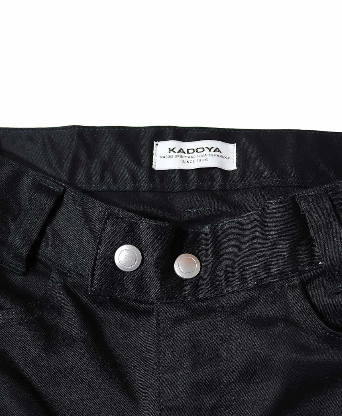 Amazon | カドヤ(KADOYA)_バイク_パンツ_KJ-SCR_ブラック_32インチ_