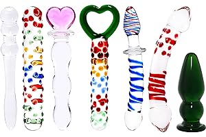 7 Types Set Crystal Glass Anal Plug New Top Unique Design Sex Toy