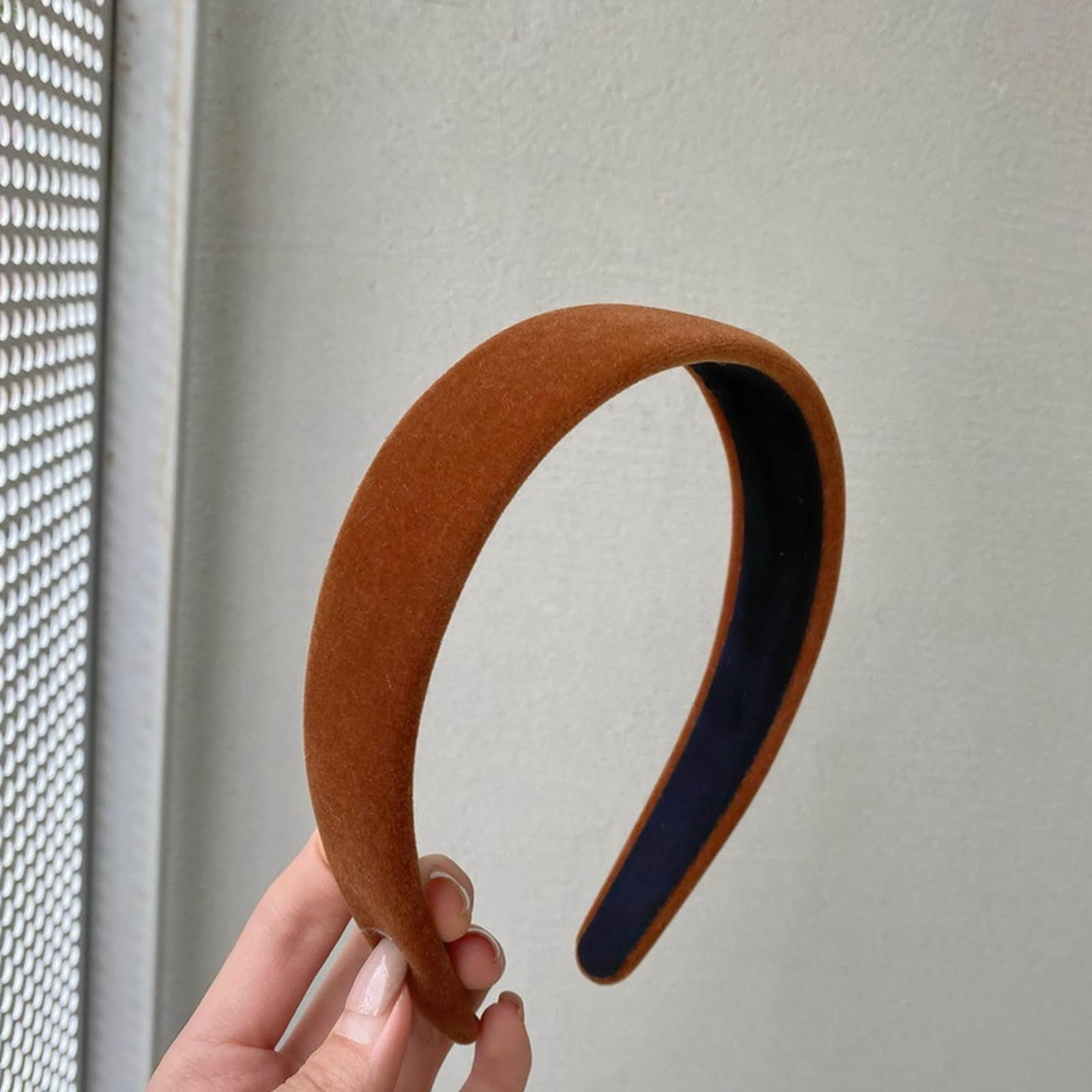 3Pcs Classic Velvet Soft Head Bands Fashionable Vintage Elastic HeadBand Comfortable Sponge Thick Hairbands for Women Girls Outlook - Image 2