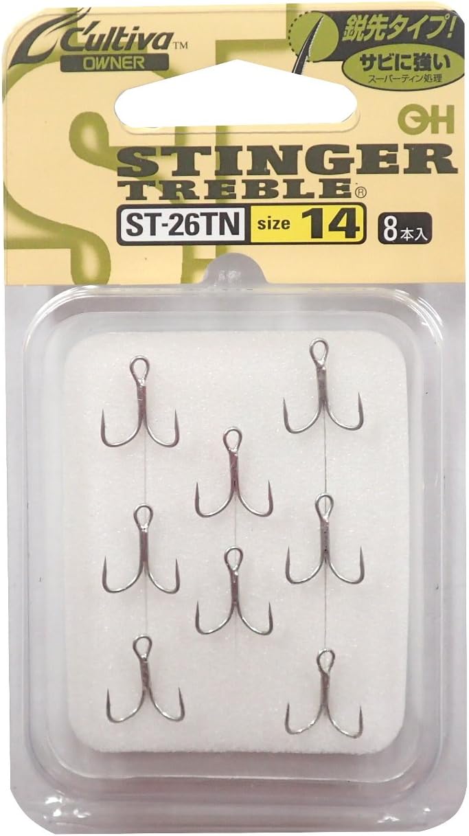Owner ST26TN Triple Hook Stinger Triple Hook No. 11684