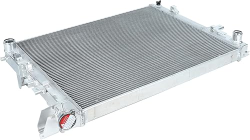 Miniatura 6 de Radiador de aluminio AA5052 de 3 filas compatible con Dodge Ram 2009-2021 1500 2500 3500 4000 V6 V8 Pickup ATMT