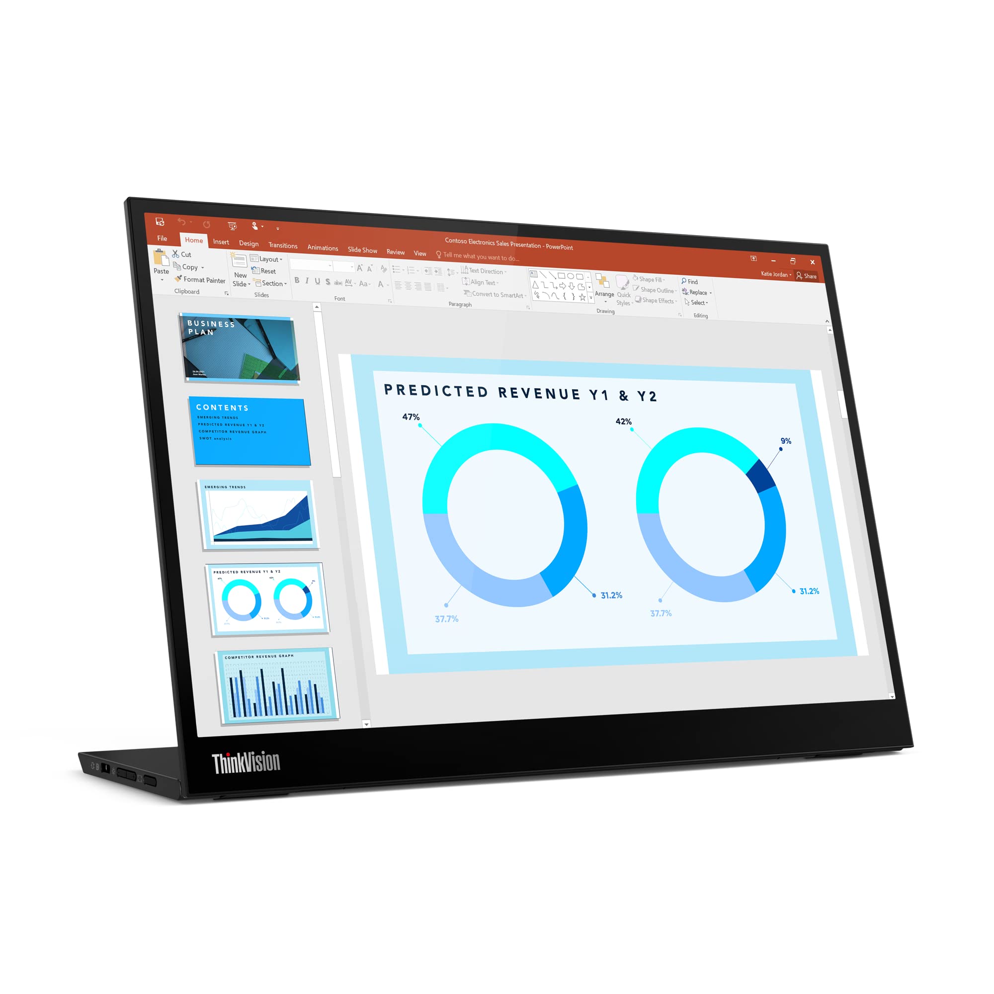 Amazon.com: Lenovo THINKVISION M14 14IN Full HD 1920X1080