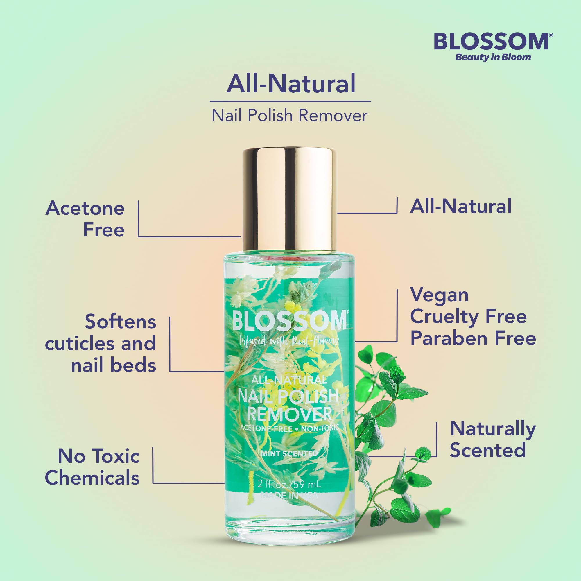 Amazon | ブロッサム リムーバー ミント 59ml BLPR2 | Blossom