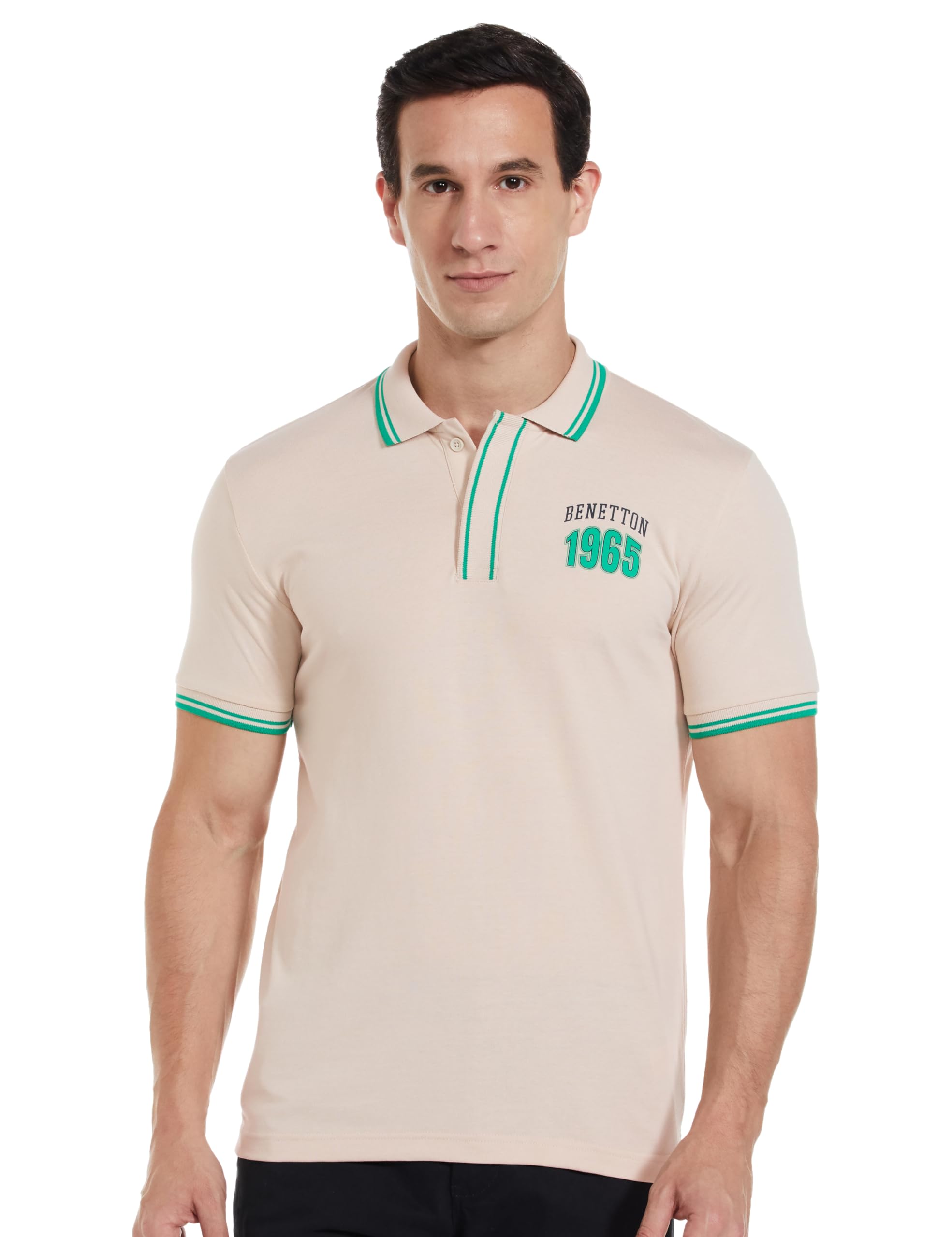 united colors of benetton Men's Regular Fit Polo Shirt-picture-46