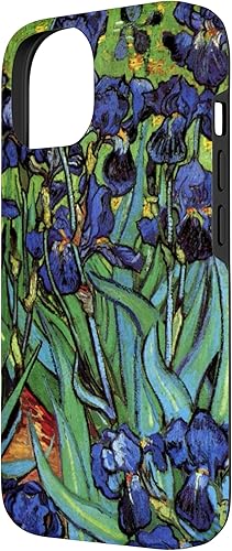 Miniatura 5 de Funda para iPhone 12 Pro Max Irises de Vincent van Gogh, flores en un jardín