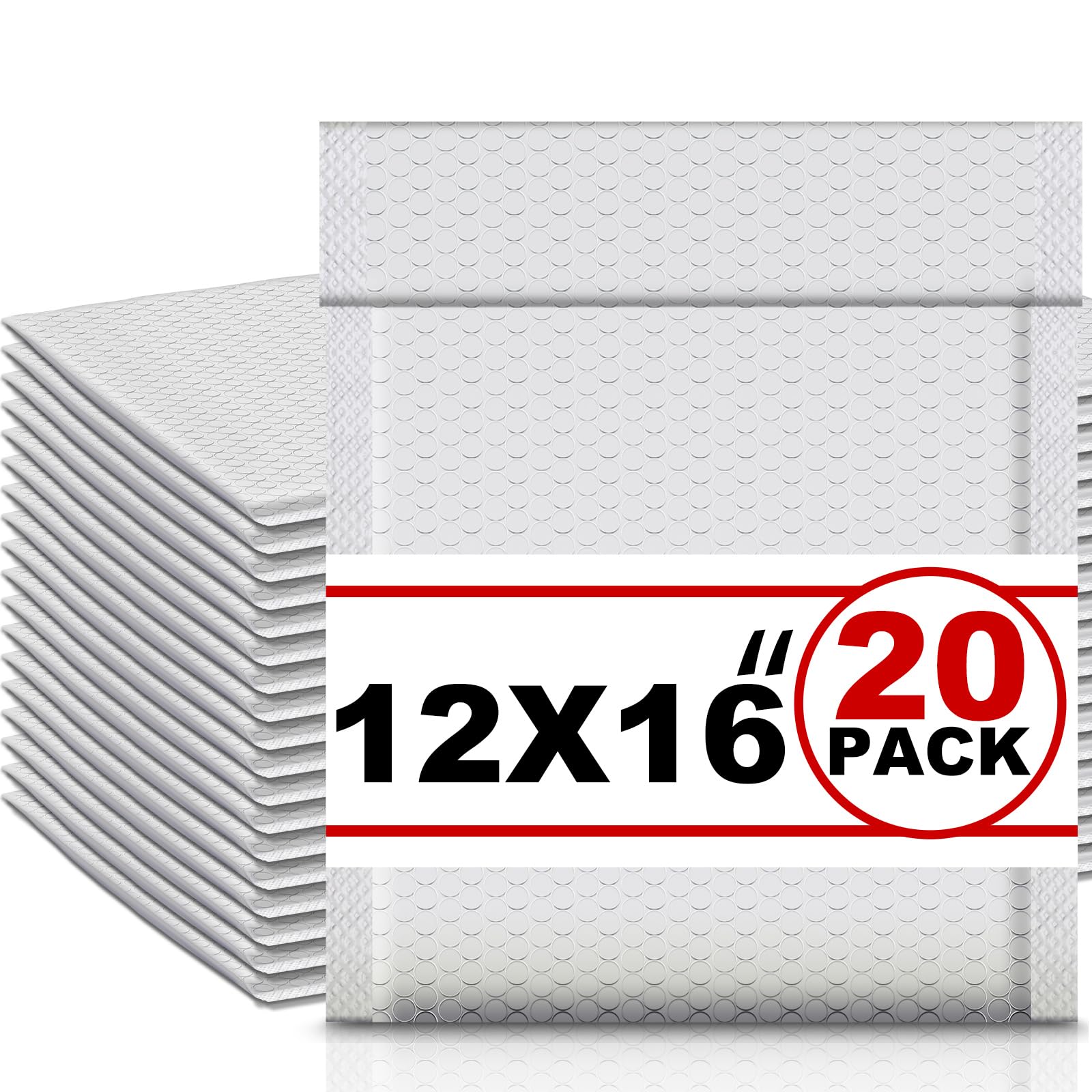 Ireer 20 Pack 12 X 16'' Large Bubble Mailers Padded Envelopes Self Seal — image 1