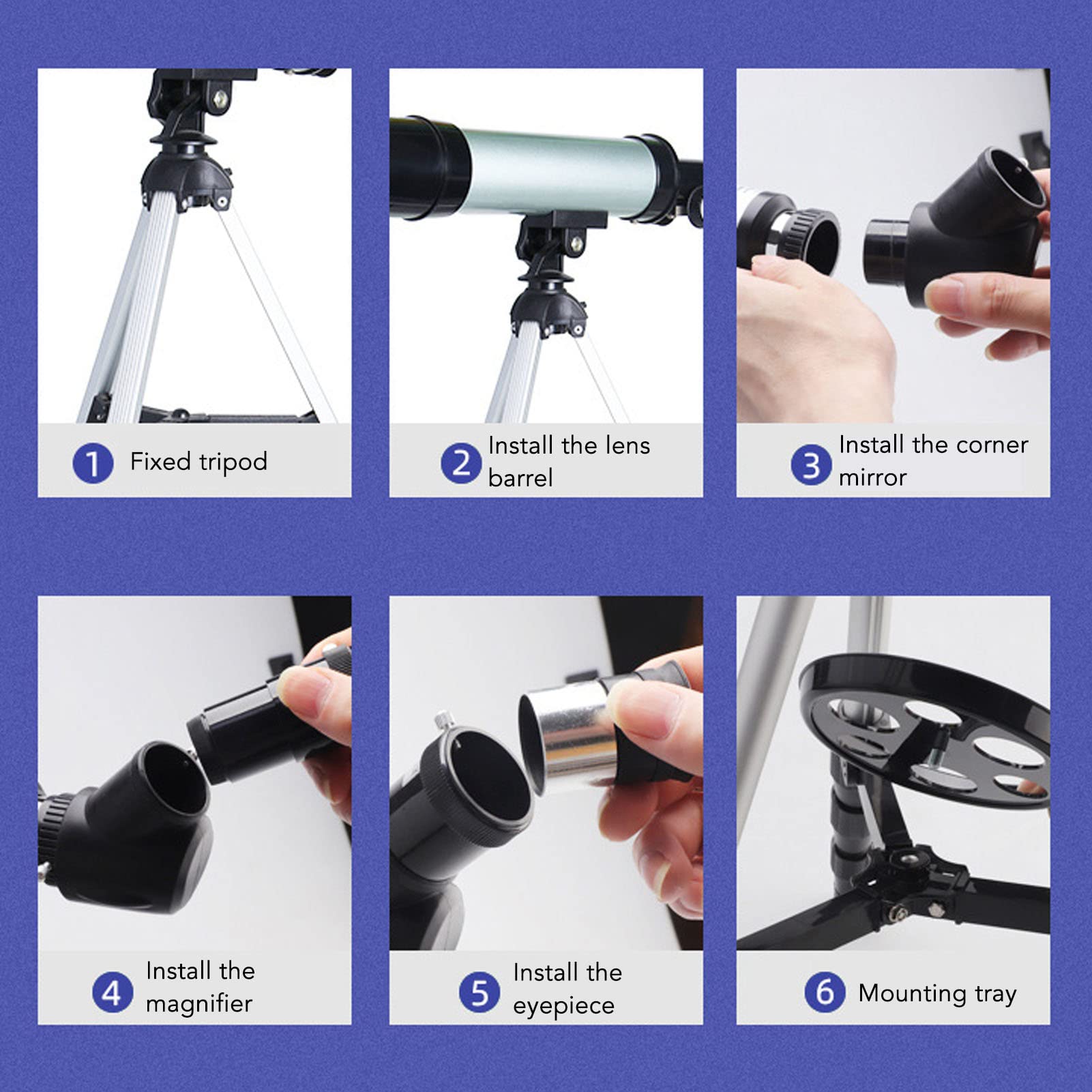 Telescopio De Madera Y Prismáticos Para Niños – Portátil, Ajustable Y Ergonómico Para Observar Aves Y Explorar La Naturaleza