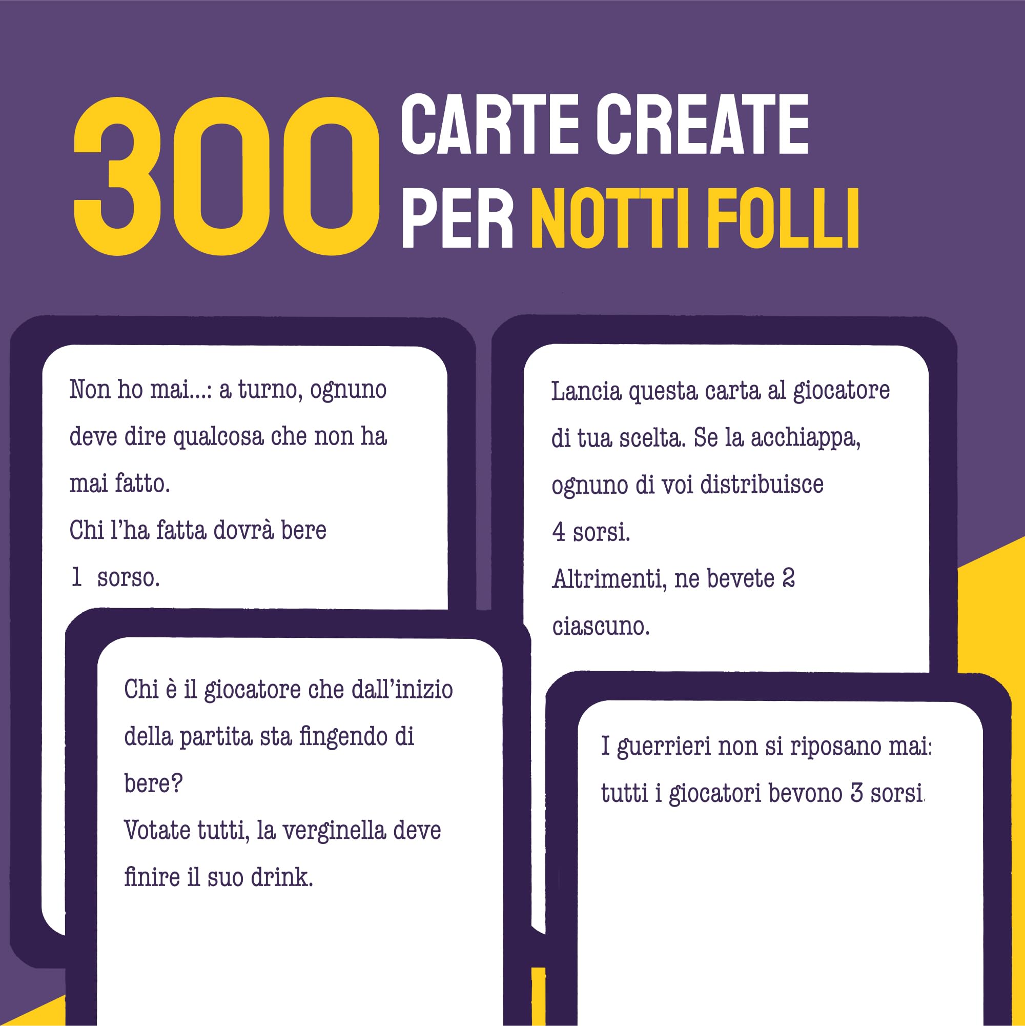 ZENAGAME Maxi Sbronza, Il Gioco Alcolico con Carte per Bere Italiano - Drinking Game da Tavolo per Adulti, per Feste