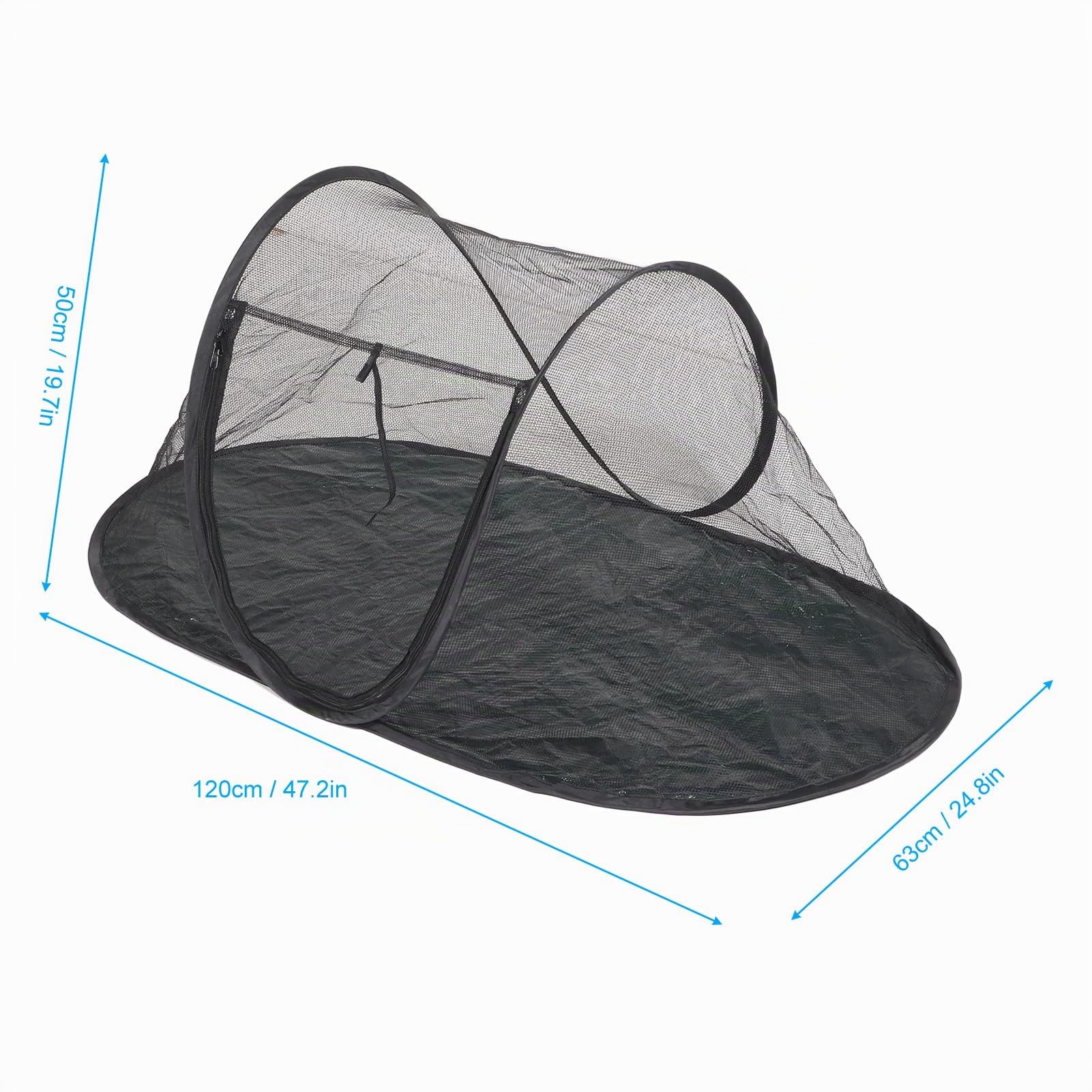 Gugxiom Tenda per gatti da esterni, pop-up, traspirante, pieghevole, per esterni, casetta giocattolo portatile, per campeggio, giardino, viaggi, terrazza