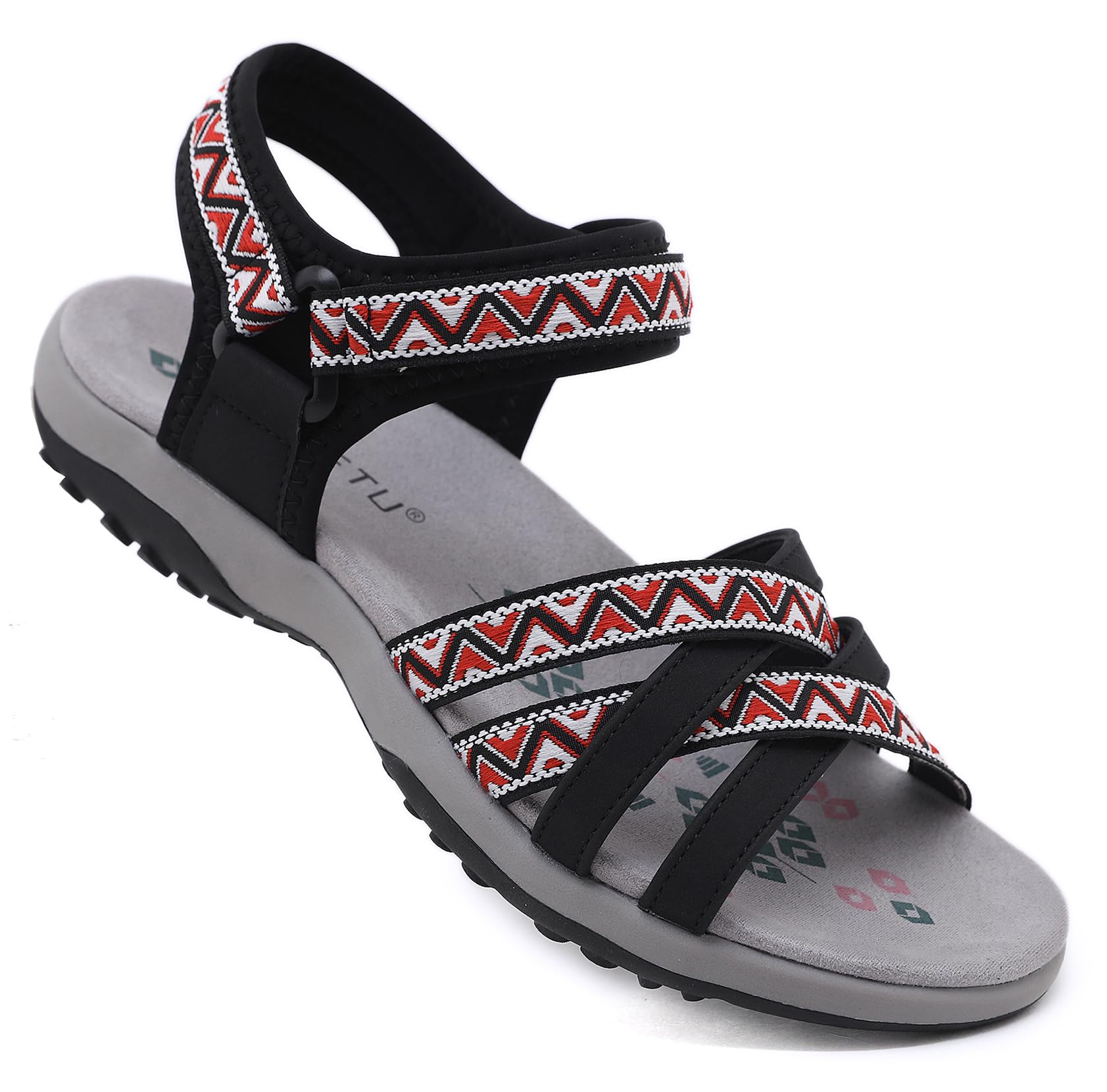 Meik Mangni Sandales Sport Femme Sandale de Randonnée d'été Sandales de Marche