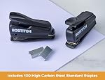 Bostitch Nano Mini Des agrafes, noir, 2-Pack (1830-2PK)