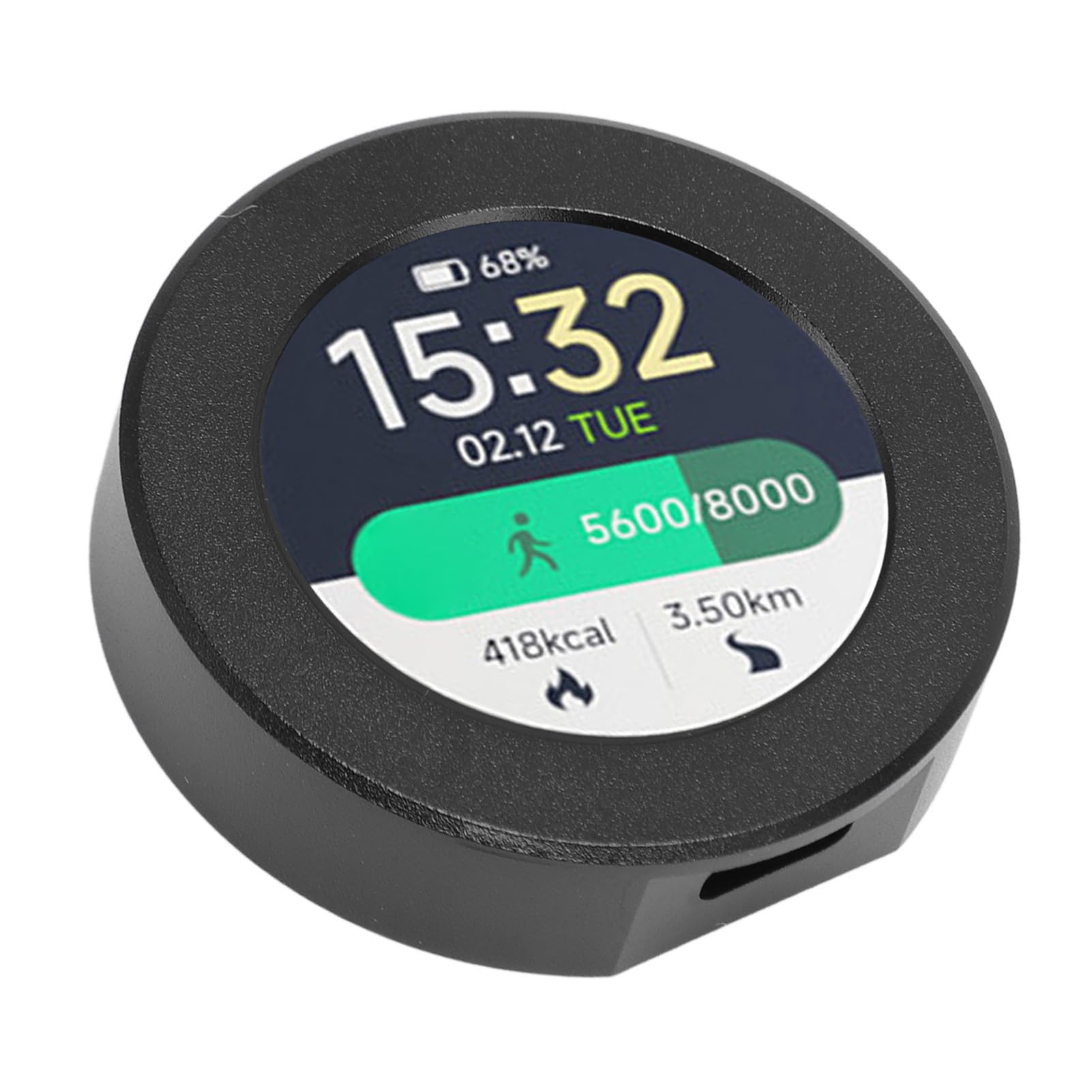 Aramox Carte Microcontrôleur RP2040, écran LCD IPS Rond de 1,28 Pouce