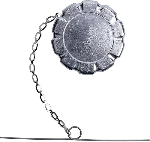 Miniatura 8 de Tapa de combustible diesel sin bloqueo,Tamaño nominal de 4", sin ventilación,Tapa de combustible de aluminio para Peterbilt Sin