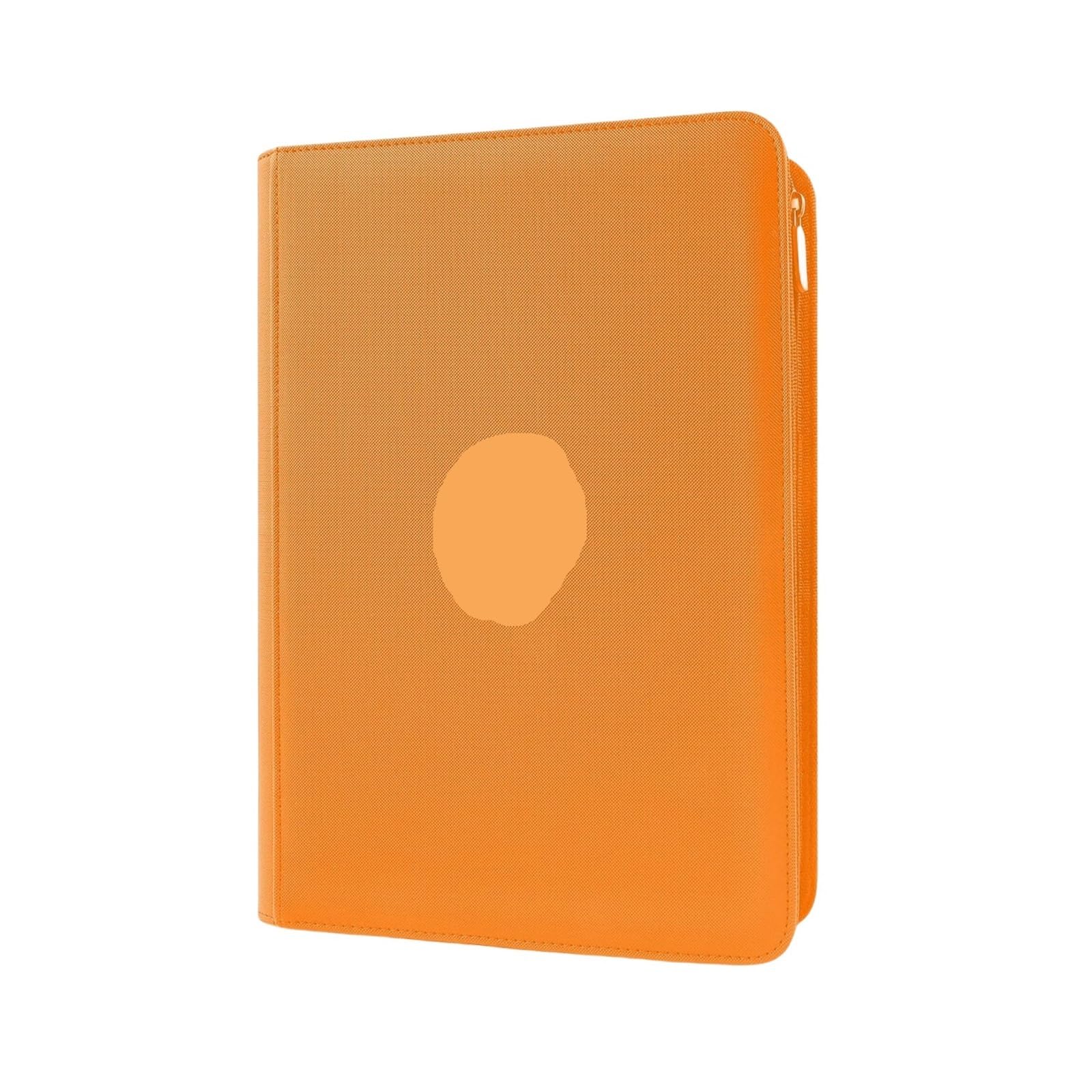 Pocket Trading Card Binder, PU Cover Zipper Collection Album For Game Cards for Football Sports Card(Color2)
