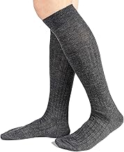 Ciocca Long Wool Socks with Wide Rib – 3/6 Pairs – Made in Italy