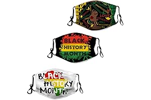 BLM Face Mask Reusable - Express Your Freedom and Heritage