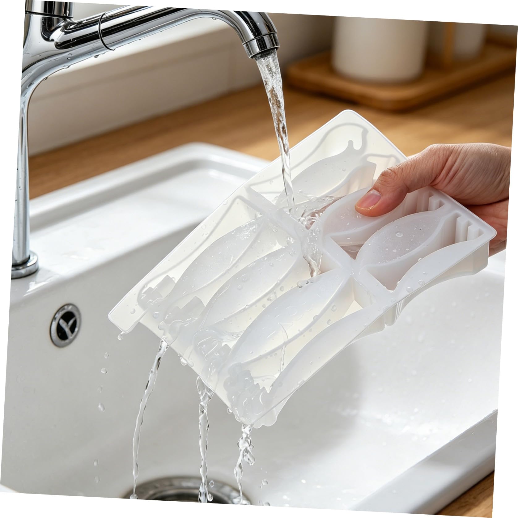 FRCOLOR Molde de Silicona Fácil Desmoldeo para Piezas de Ajedrez 3d 2 Piezas Reutilizable y Flexible para Resina Epoxi Adecuado para Manualidades DIY Infantiles