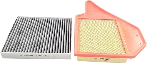 Miniatura 2 de Filtro de aire de motor y cabina para Chrysler Town & Country (2011-2016) Dodge Grand Caravan (2011-2020) Ram CV (2012-2015) Volkswagen Routan