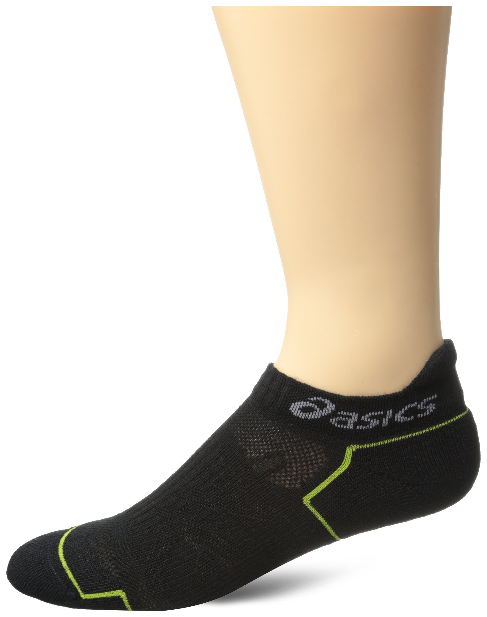 ASICS Fujitrail Wool Single Tab Sock, Black, Small