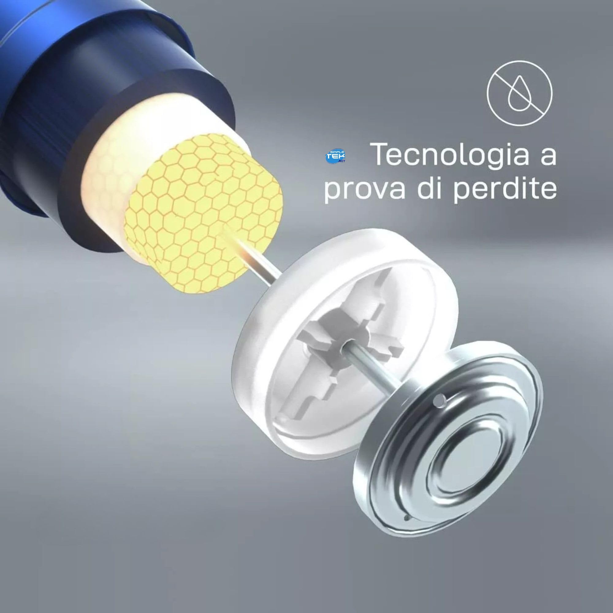 SIMPLETEK - 60 Blister con 4 Batterie Mini Stilo AAA | IEC R03, Zinco-Carbone, 1.5V | 10.5x44.5 mm (240 pezzi totali)