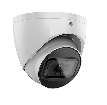 4MP Dome IP Security Eyeball Camera PoE, IPC-HDW4433C-A 2.8mm Lens,IR 165ft Night Vision,H.265,IP67 Weatherproof Network Outdoor Home CCTV Surveillance System