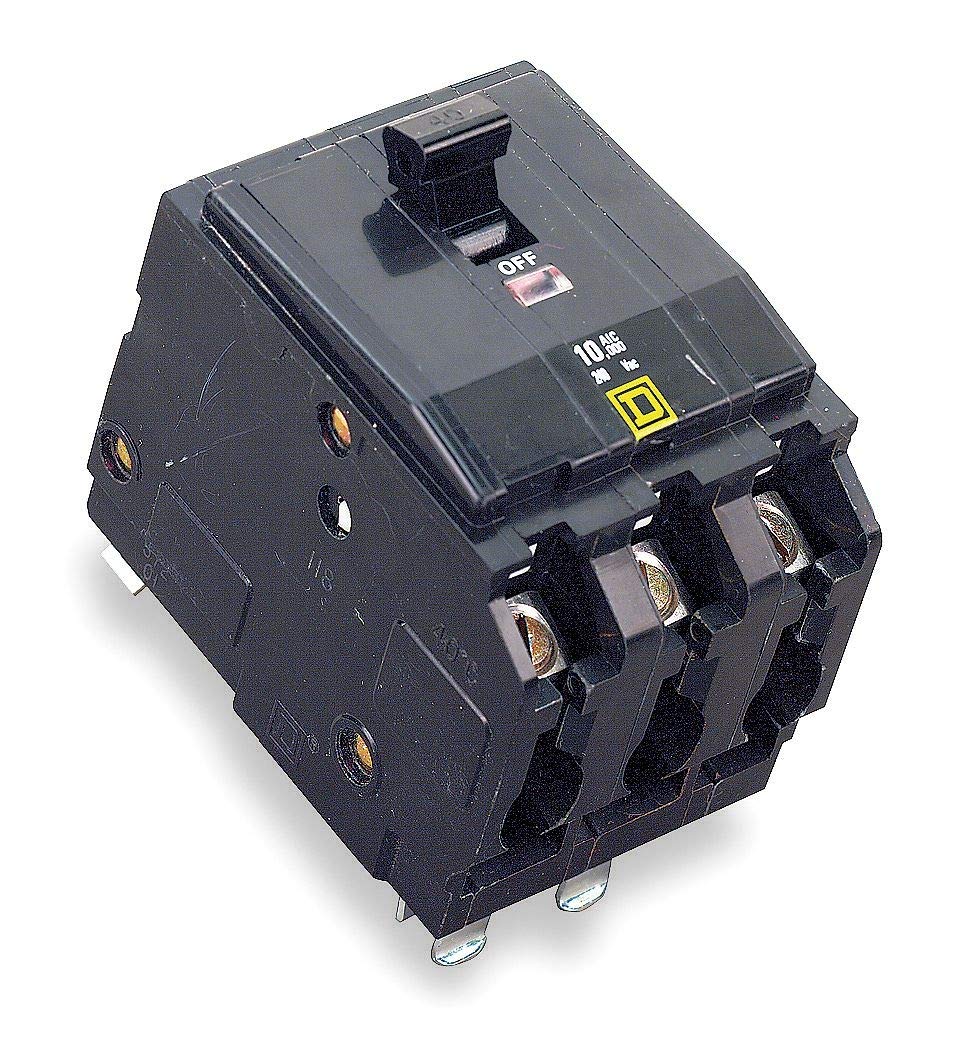 Square D Bolt On Circuit Breaker, 125 Amps, Number of Poles: 3, 240VAC AC Voltage Rating - QOB3125VH
