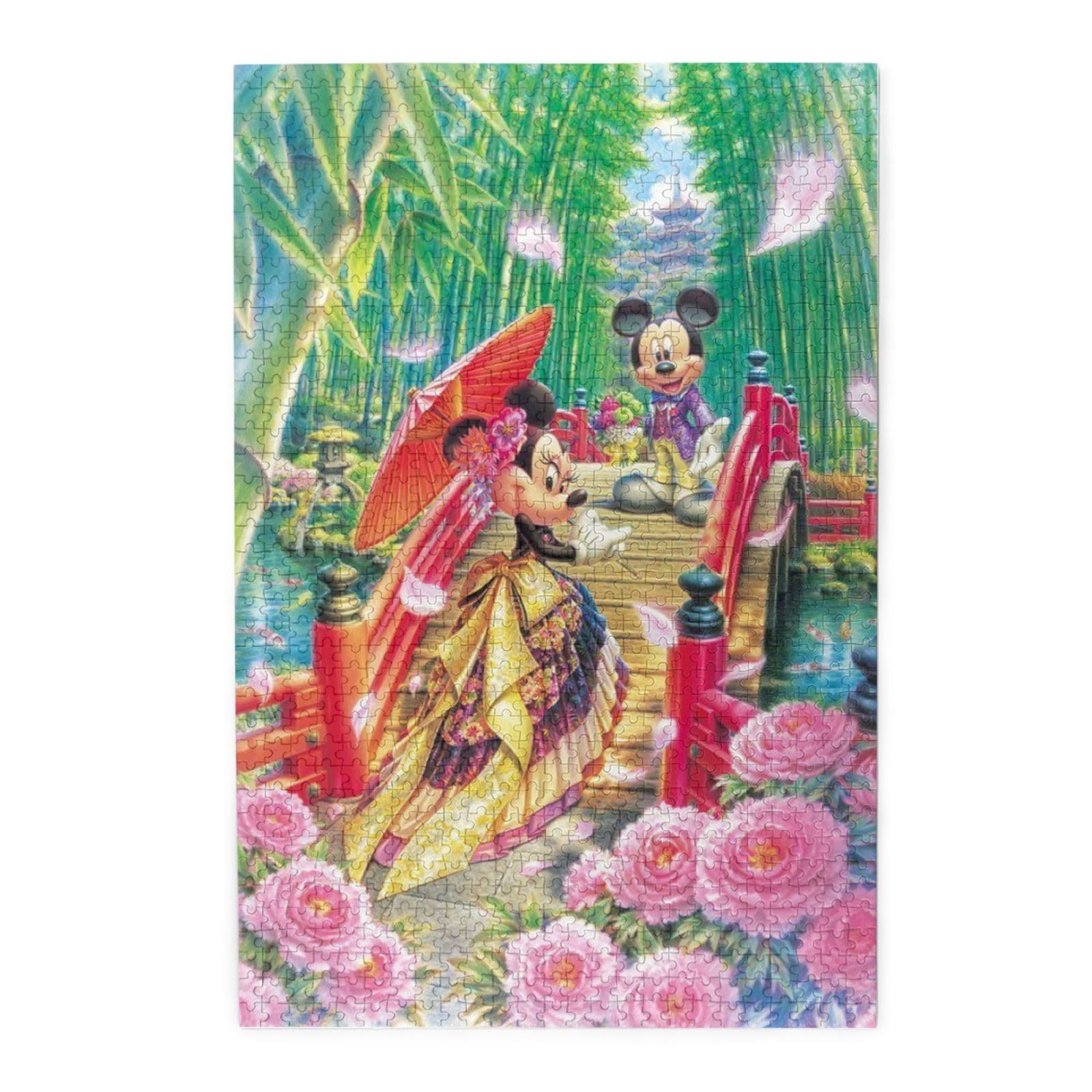 Amazon.co.jp: ミッキーとミニー 1000ピース ジグソーパズル