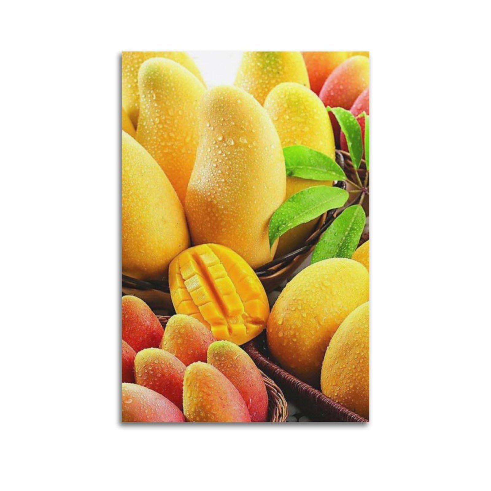 Poster fruits et mangues suspendu pour décorer la cuisine - 6