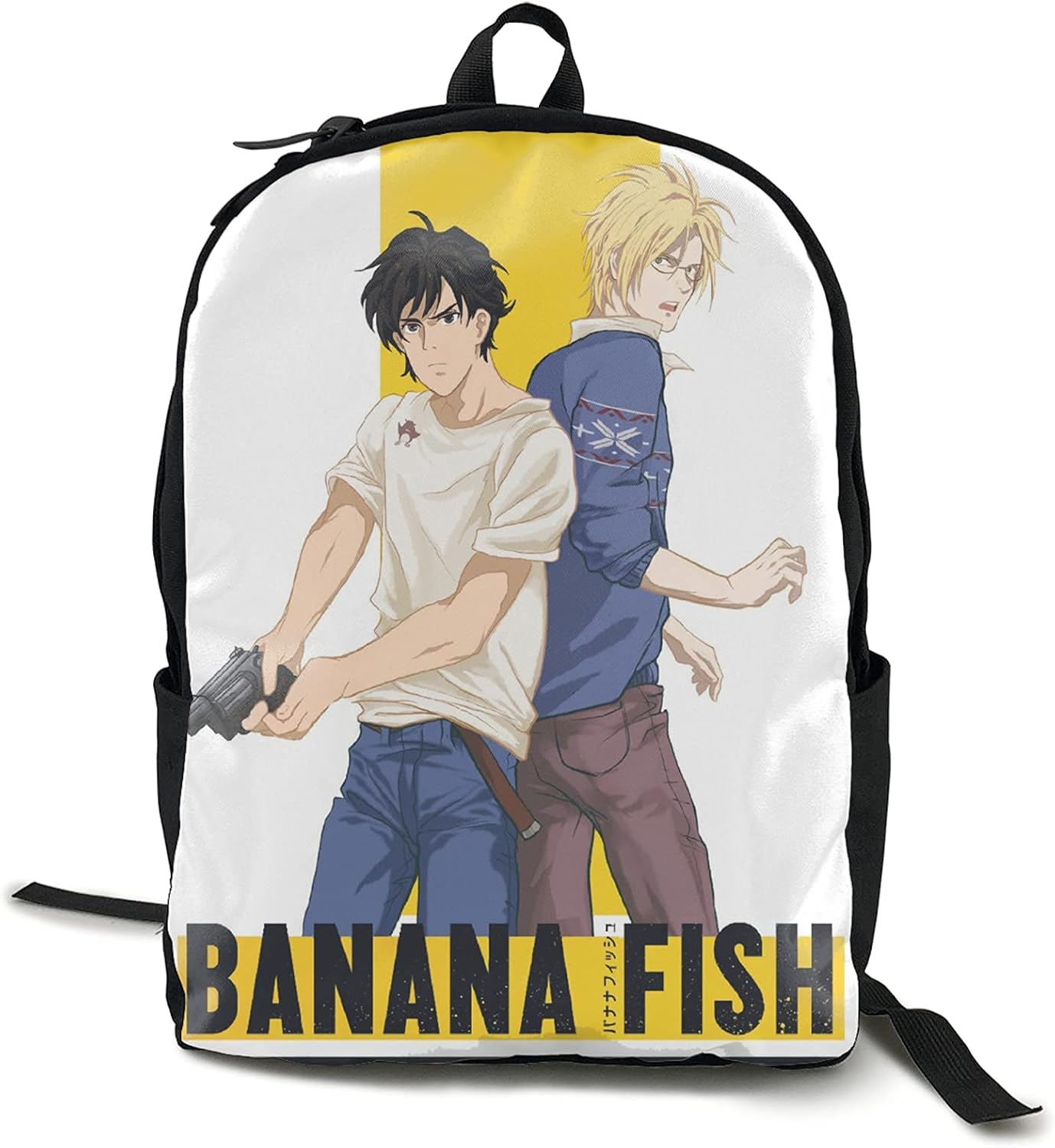 Backpacks Banana Fish Unisex Backpack School Bookbag Travel Rucksack