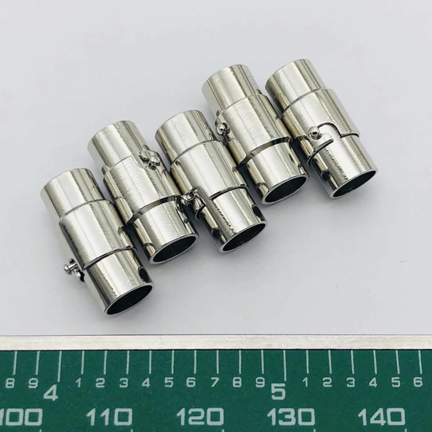10 Pieces Stylish Clasps Cord End Caps Leathers Rope Necklace Accessories for Jewelry Making