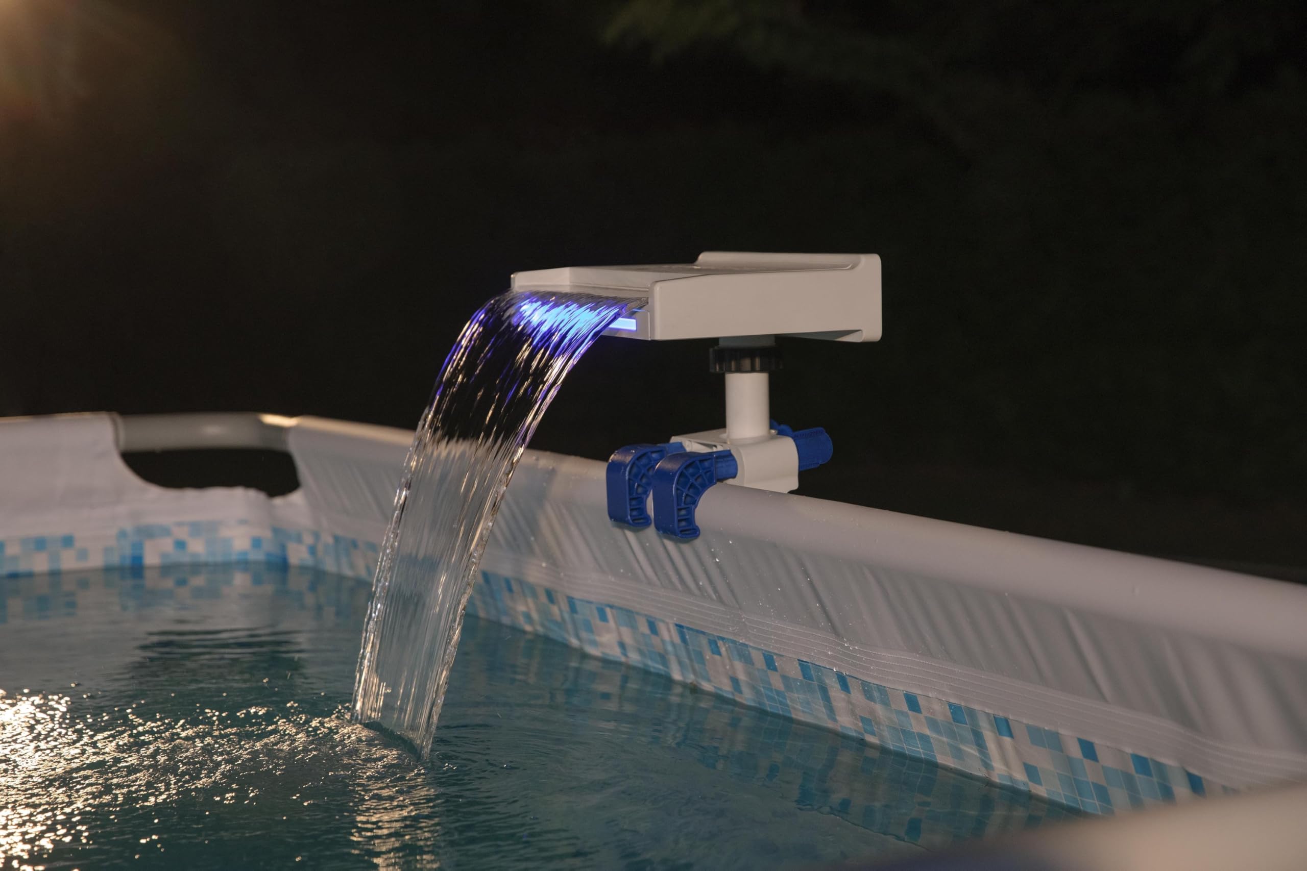 Bestway 58619-6 Cascata rilassante con LED per piscina