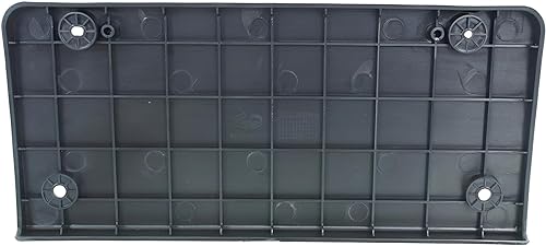 Miniatura 5 de I-Match Auto Parts Marco de matrícula frontal Soporte de etiqueta de plástico texturizado negro para Kia Optima 2014 2015 excepto modelos híbridos