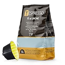 Yespresso 64 Capsule TE AL LIMONE Compatibili con Dolce Gusto